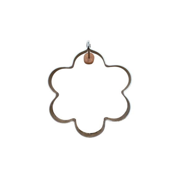 Vintage Pancake Egg Cookie Cutter Flower Mold Swing Arm Non Stick - Picture 2 of 3